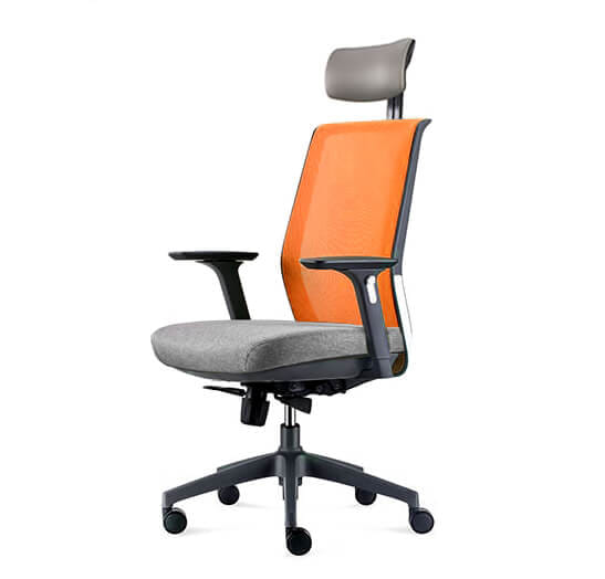 เก้าอี้สำนักงาน DF PROCHAIR รุ่น Loop-H สีส้ม
